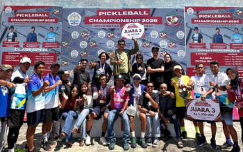 Ganda Putri Parigi Moutong Ukir Prestasi di Pickleball Championship Unsulbar 2026