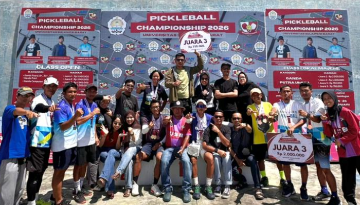 Ganda Putri Parigi Moutong Ukir Prestasi di Pickleball Championship Unsulbar 2026