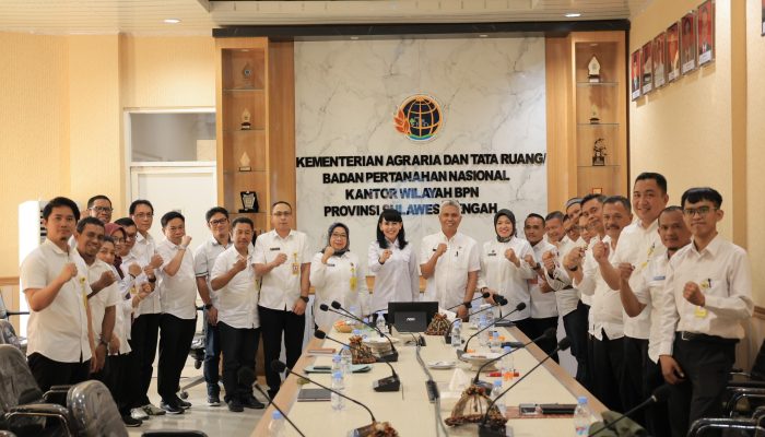 Kantah Parigi Moutong Dukung Langkah BPN Sulteng Tingkatkan Layanan Publik