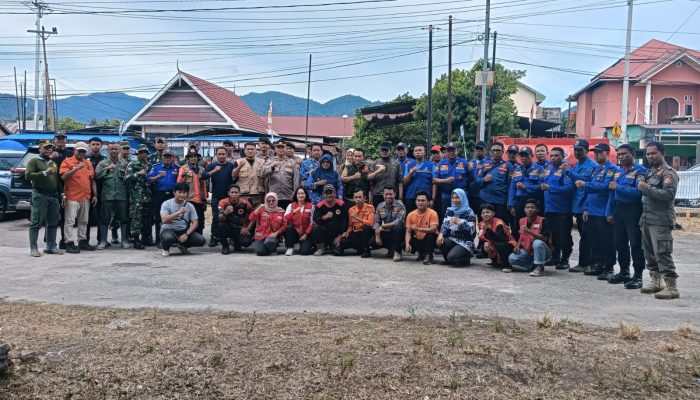 Posko Karhutla Parigi Moutong Dibubarkan, Status Siaga Tetap Berlaku