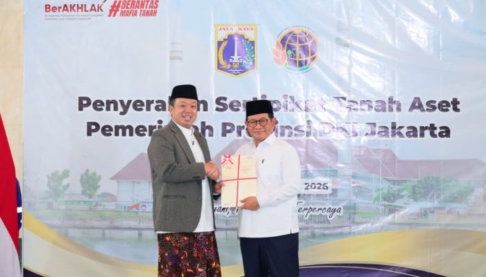Penyerahan 3.922 Sertipikat, Langkah Strategis Amankan Aset Ibu Kota