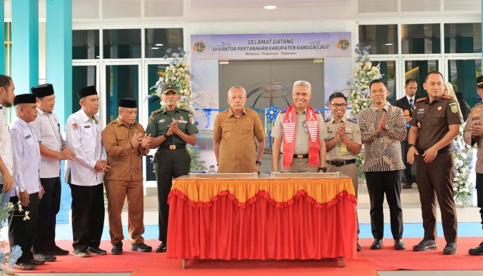 Peresmian Gedung Baru BPN Banggai Laut, Dorong Pelayanan Lebih Cepat dan Transparan