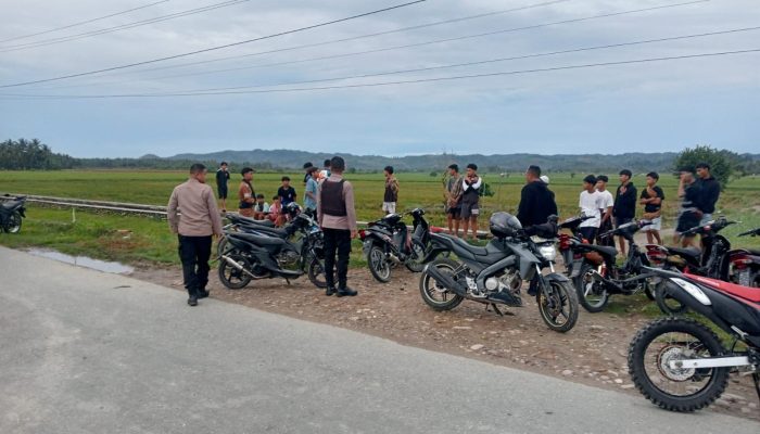 Ciptakan Situasi Kondusif, Polsek Bolano Lambunu Gelar Penertiban