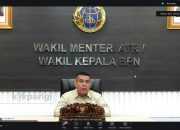 Wamen ATR Tekankan Integritas Profesi Penilai Dalam Webinar Nasional MAPPI