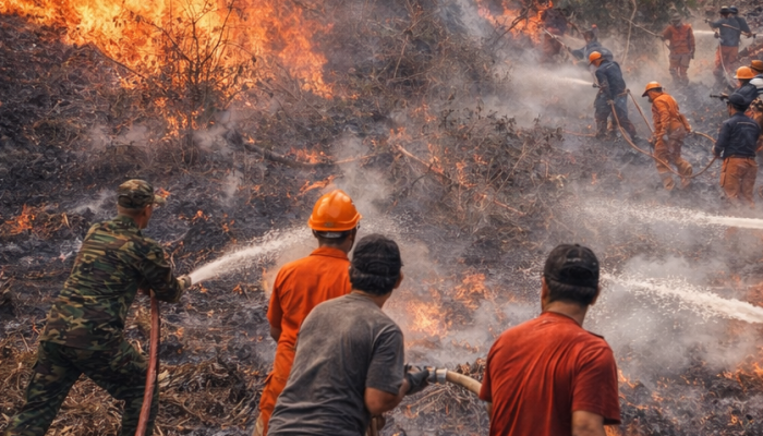 BPBD Parigi Moutong: Waspadai Karhutla di Tengah Cuaca Panas Ekstrem