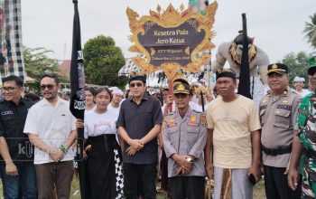Parade Ogoh-Ogoh di Tindaki Berlangsung Meriah, Pemkab Beri Apresiasi