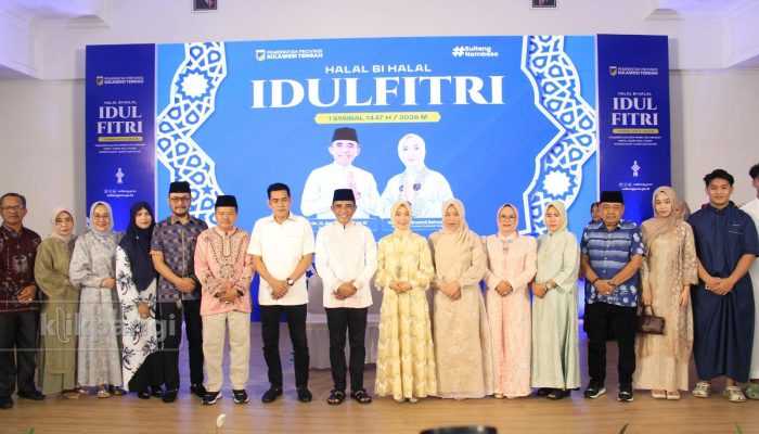 Silaturahmi Lebaran, Pemkab Parimo Pererat Hubungan dengan Pemerintah Provinsi