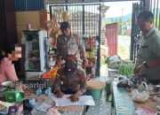 Polsek Sausu Gencarkan Operasi Pekat, Tiga Botol Cap Tikus Diamankan