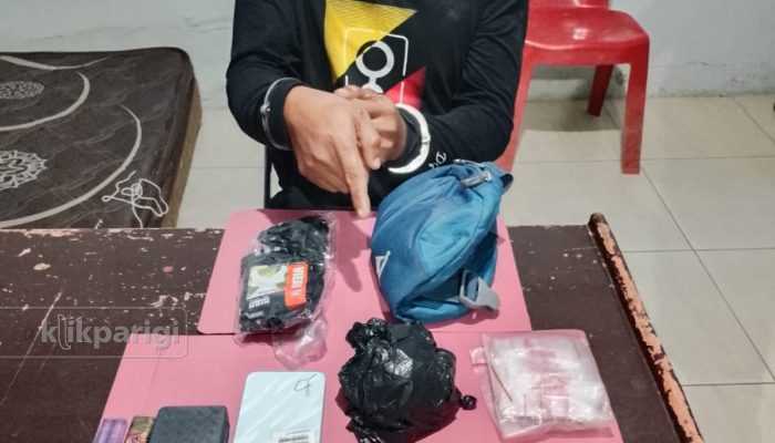 Satresnarkoba Parigi Moutong Ungkap Kasus Sabu 126 Gram, Satu Orang Diamankan