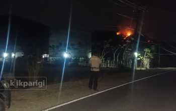 Kebakaran Hutan di Perbukitan Ue Marongi Meluas, Aparat Minta Warga Hentikan Pembakaran Lahan