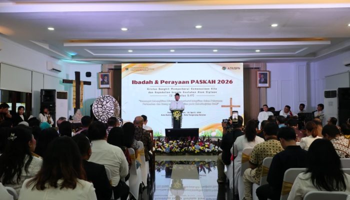  Peringatan Paskah ATR/BPN, Nusron Tekankan Semangat Bangkit dan Melayani