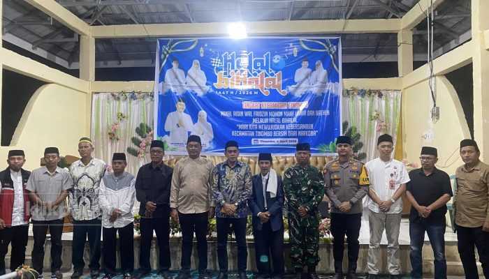 Halal Bihalal di Tinombo, Bupati Dorong Pengembangan Durian dan Aktifkan Siskamling