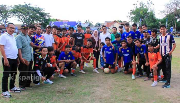 Semifinal Piala Gubernur Sulteng, Bupati Parimo Hadir Dukung Berlian Tomoli