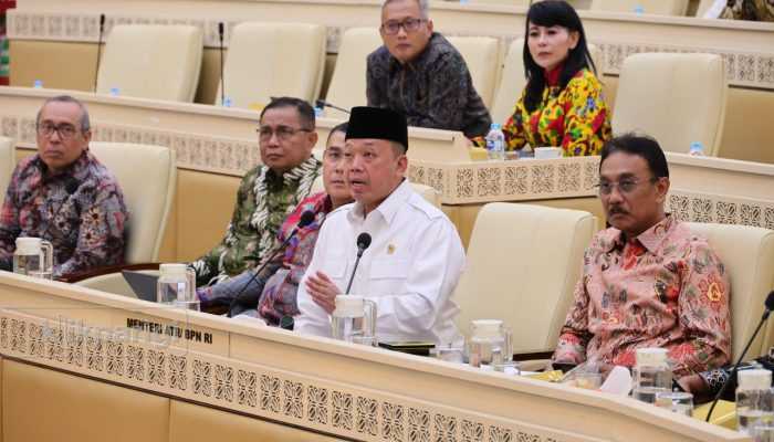 Raker dengan DPR, Menteri Nusron Paparkan Capaian Kinerja ATR/BPN 2026