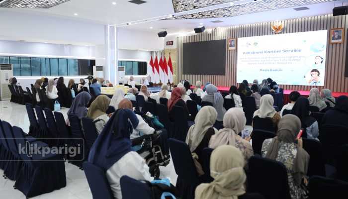 ATR/BPN Gelar Vaksinasi Kanker Serviks, ASN Perempuan Antusias Ikut Program