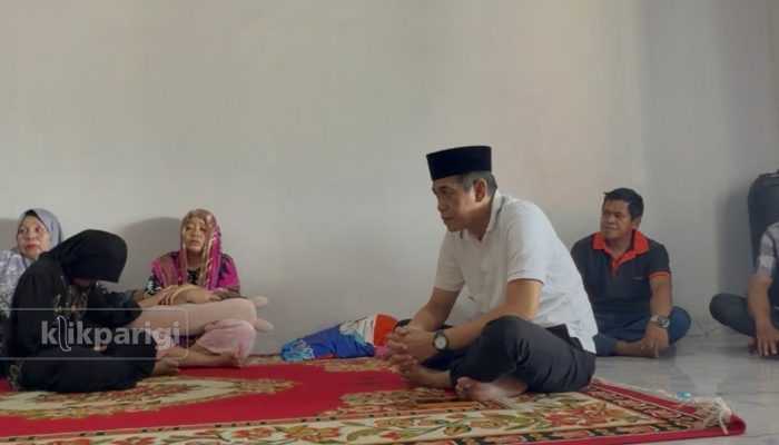 Bupati Erwin,Kunjungi Keluarga Korban Pohon Tumbang Pastikan Penanganan Medis Korban Selamat