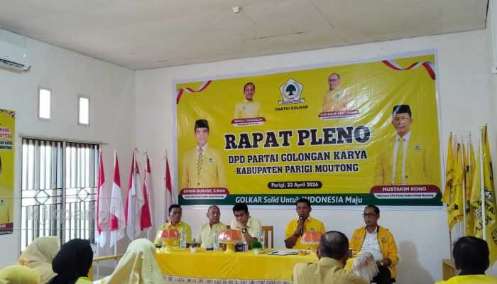 Golkar Parigi Moutong Matangkan Strategi Hadapi Pemilu