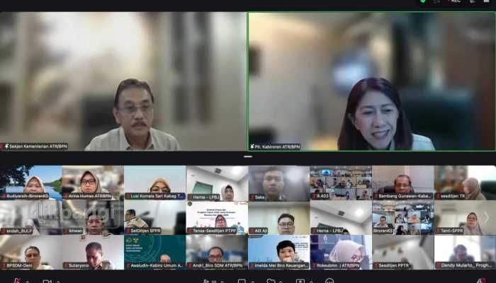 ATR/BPN Matangkan Perencanaan Anggaran 2027, Fokus pada Efisiensi dan Kualitas Layanan