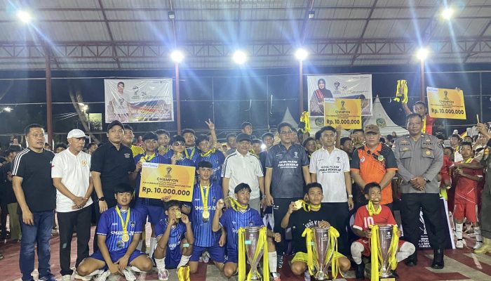 Turnamen Futsal Pelajar Jadi Ajang Pembinaan Generasi Muda Parigi Moutong