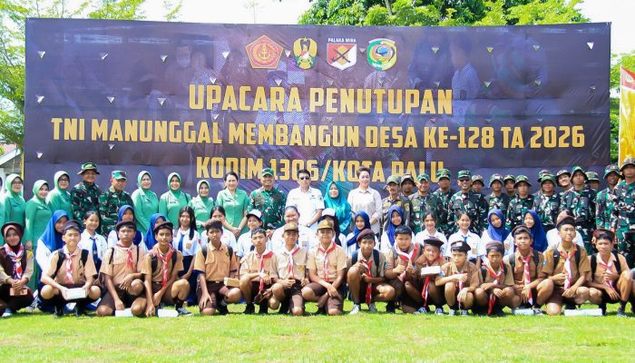TMMD ke-128 Resmi Ditutup, Pemkab Parigi Moutong dan TNI Perkuat Sinergi Pembangunan Desa