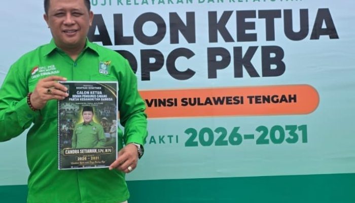  Ikuti UKK di Palu, Candra Siap Nahkodai PKB Parigi Moutong