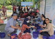Semangat Berbagi Warnai Penyembelihan Hewan Kurban di Kanwil BPN Sulteng