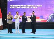 Momentum HUT ke-61, Lemhannas RI Resmi Miliki Kepastian Hukum Aset