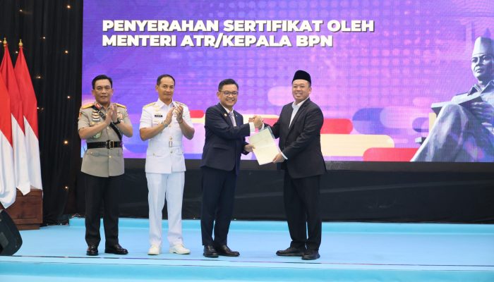 Momentum HUT ke-61, Lemhannas RI Resmi Miliki Kepastian Hukum Aset
