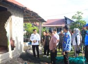 Pastikan Kondisi Warga Pascagempa, Bupati Erwin Burase Tinjau Langsung Lokasi Terdampak