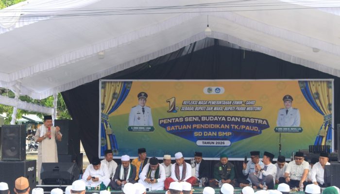 Momen Refleksi Satu Tahun Pemerintahan, Pemkab Parimo Gelar Zikir Akbar