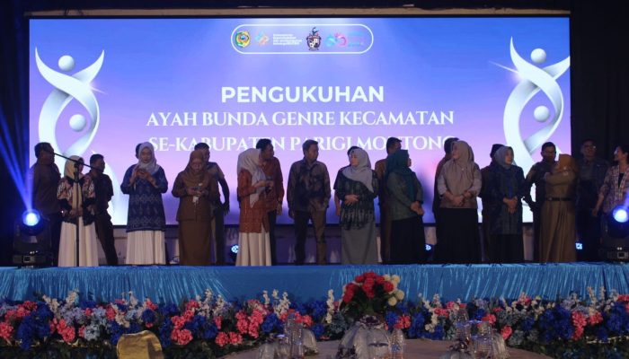 Grand Final ADUJAK 2026, Bunda GenRe Kukuhkan Pengurus Forum GenRe Parigi Moutong