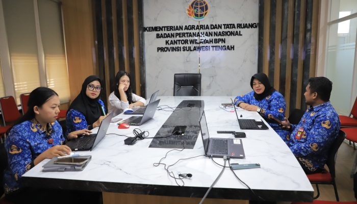 Ikuti CEKATAN, Kanwil BPN Sulteng Perkuat Tata Kelola Keuangan dan BMN