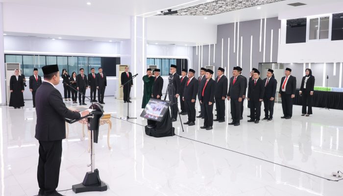 Menteri Nusron Lantik 130 Pejabat ATR/BPN, Tekankan Peningkatan Kualitas Pelayanan kepada Masyarakat