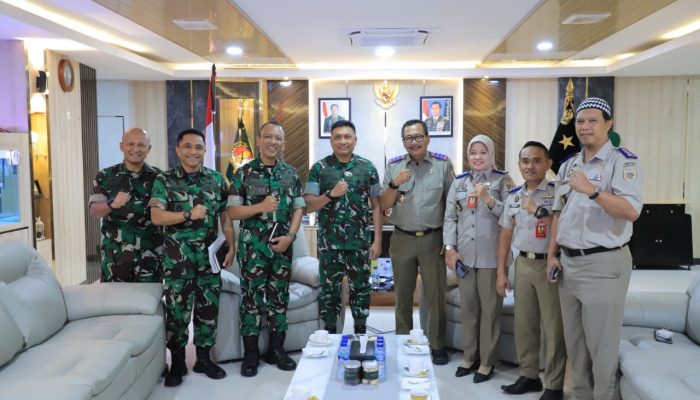 Perkuat Sinergi, Kakanwil BPN Sulteng Jalin Silaturahmi dengan Pangdam XXIII/Palaka Wira