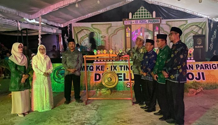 MTQ Ke-IX Kecamatan Parigi Ditutup, Momentum Perkuat Keimanan dan Persatuan Umat