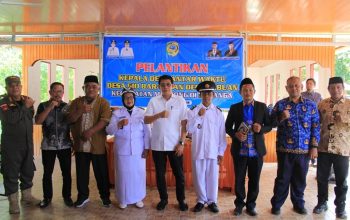 Bupati Erwin Lantik Kepala Desa Antarwaktu, Dorong Kepemimpinan Pelayanan Kepada Masyarakat