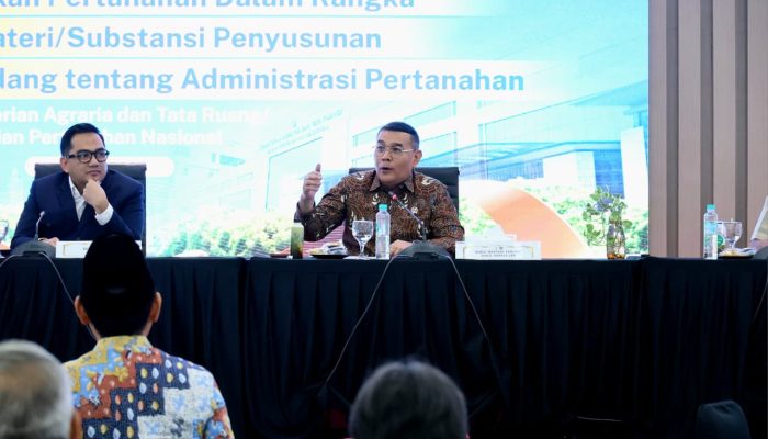Wamen Ossy: RUU Administrasi Pertanahan Disusun untuk Menjawab Tantangan Masa Depan