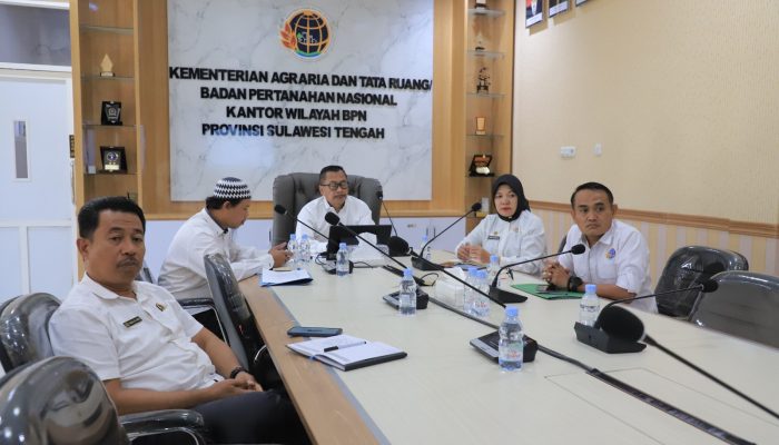 Kanwil BPN Sulteng Ikuti Rapim ATR/BPN, Siap Terapkan Sistem Pengukuran Terjadwal