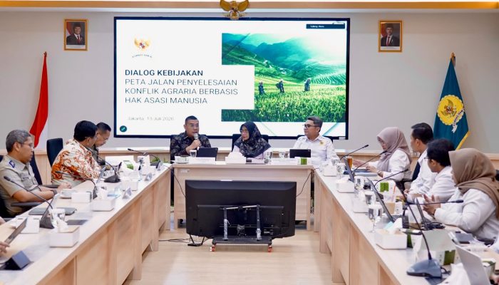 Komnas HAM Serahkan Peta Jalan Penyelesaian Konflik Agraria kepada ATR/BPN