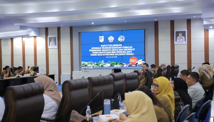 Program BSPS dan Sertipikat Gratis Disinergikan, BPN Sulteng Siap Percepat Pelaksanaan