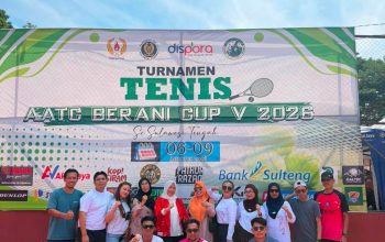 PELTI Parigi Moutong Pacu Regenerasi Atlet Tenis Lewat AATC Berani Cup V