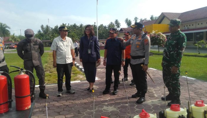 Pemkab Parimo Perkuat Kesiapan Hadapi Karhutla, Personel dan Peralatan Dicek