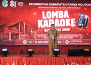 Lomba Karaoke Antar-OPD Semarakkan HUT ke-81 RI di Parigi Moutong