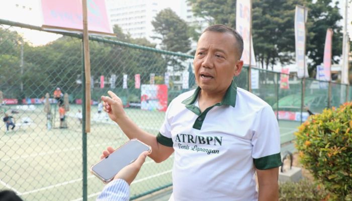 Melalui Turnamen Tenis, ATR/BPN Bangun Soliditas dan Sinergi dengan Kementerian dan BUMN