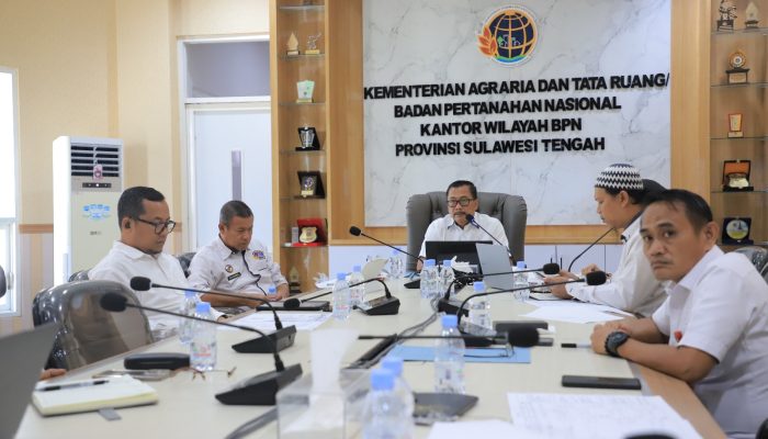 BPN Sulteng Optimalkan Pembinaan Kantah Buol melalui Forum Evaluasi Kanwil Menyapa