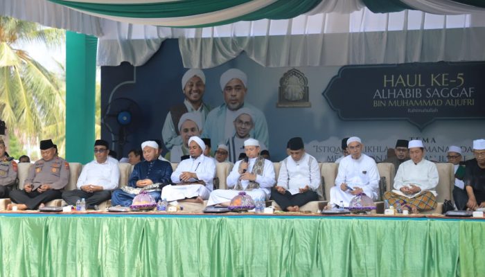 Kanwil BPN Sulteng Hadiri Haul Ke-5 Alhabib Aaggaf Bin Muhammad Aljufri, Tekankan Nilai Istiqamah dan Amanah