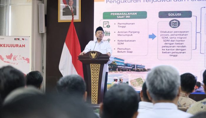 ASN ATR/BPN Didorong Perkuat Integritas dan Utamakan Kemudahan Pelayanan Publik