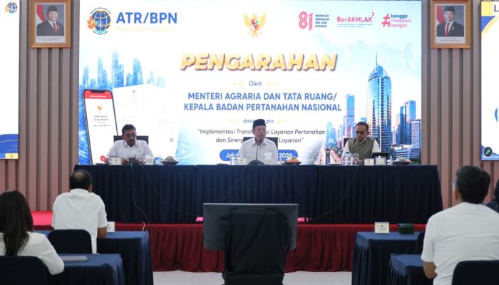 Kementerian ATR/BPN Percepat Transformasi Layanan, Kepastian Proses Jadi Prioritas