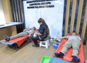 Semarak HANTARU ke-66, Kanwil BPN Sulawesi Tengah Gelar Aksi Donor Darah