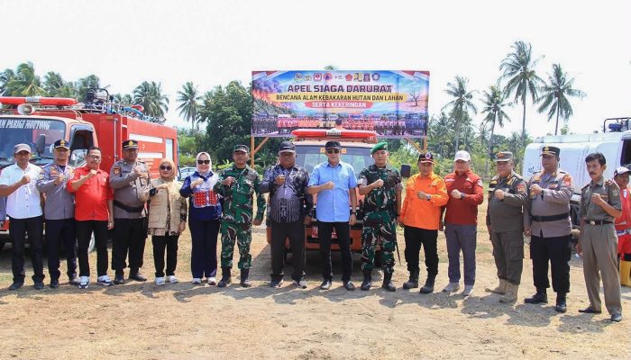 Apel Siaga Digelar, Parigi Moutong Perkuat Kesiapan Hadapi Karhutla